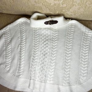 Janie and Jack knit Poncho Girls Size 8